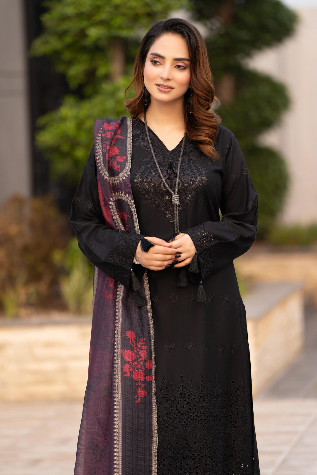 New Azal Festive Wear Silk Viscose Chikankari Suit 2026 Collection - RA100