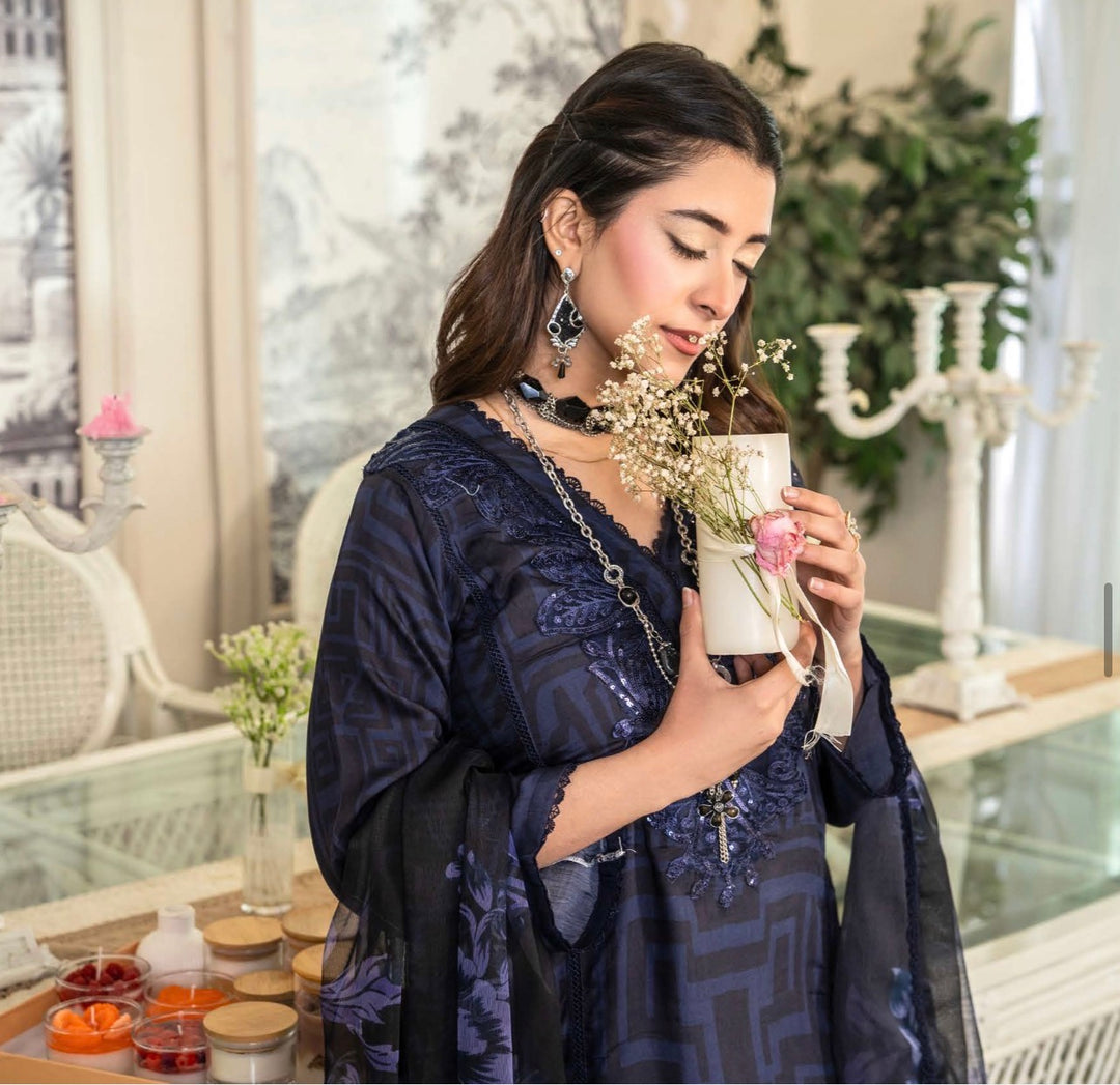 Embroidered And Fully Printed Ready To Wear Suit -Mother And Daughter  - Festive Wear 2026 - TT502