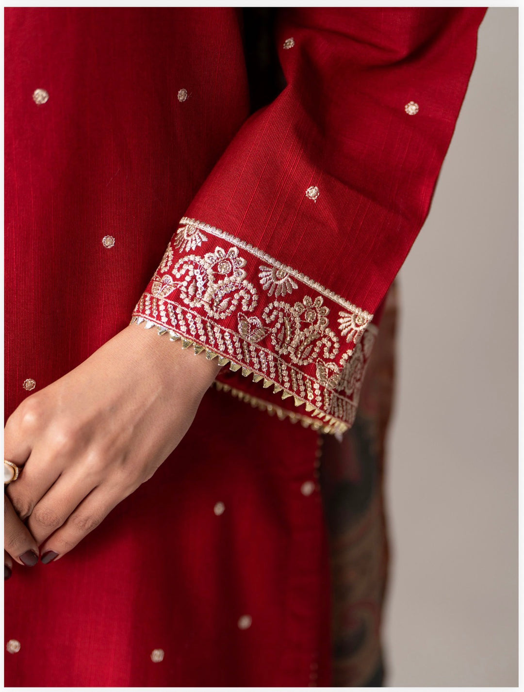 ✨ Elegant Embroidered 3-Piece Suit – Premium Sub Cotton Fabric 
Eid Collection  2026 - Raniya.H -RA71l