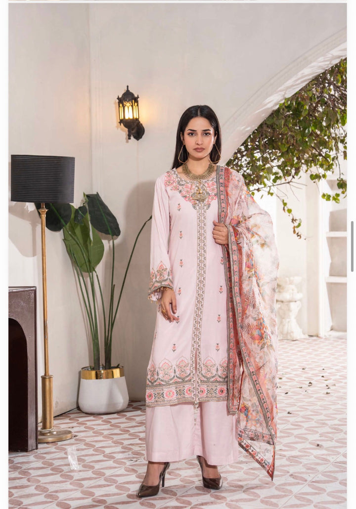 Haya " Embroidered Suit | 2026 Asian Clothes | Eid Collection RAN13