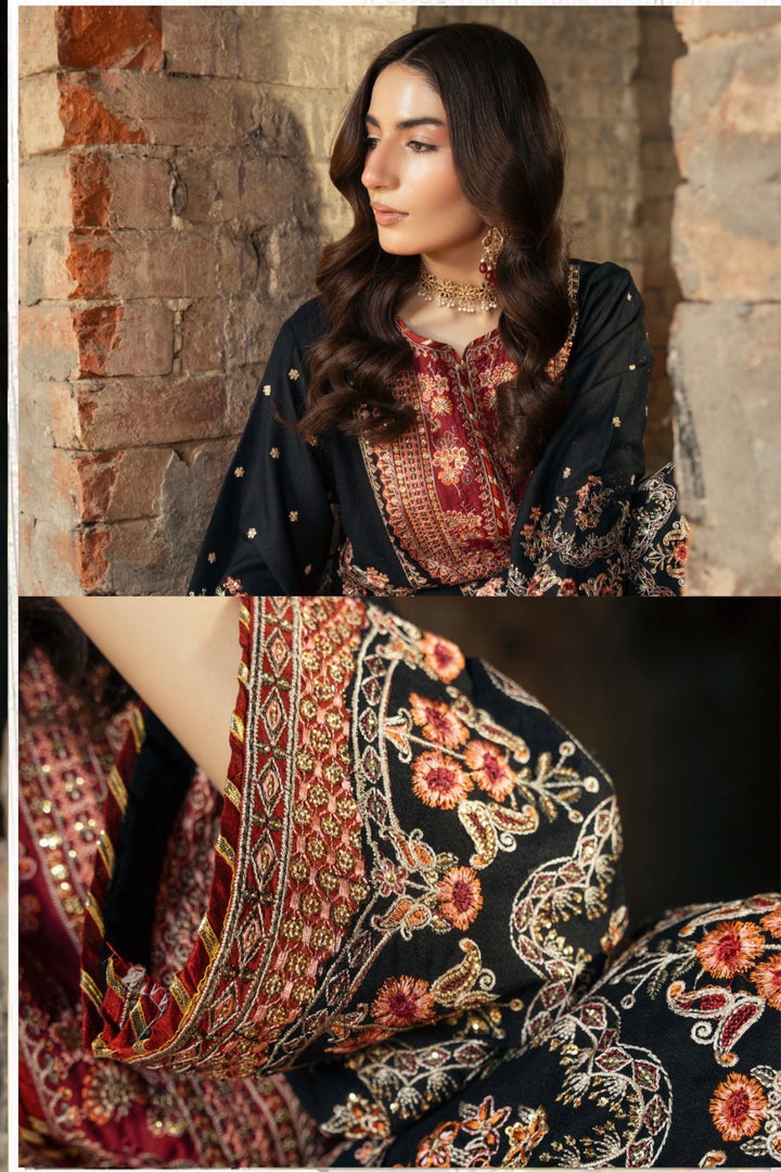 Threads Embroidered Ready To Wear Suit - Festive Wear 2026 - TT402