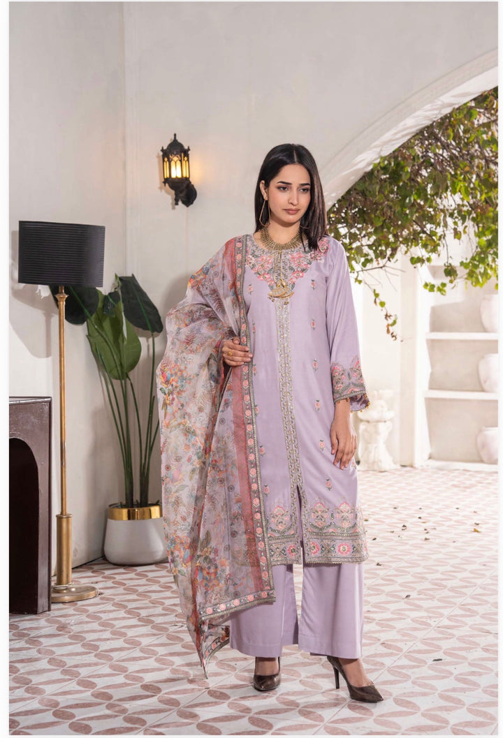 Haya " Embroidered Suit | 2026 Asian Clothes | Eid Collection RAN14