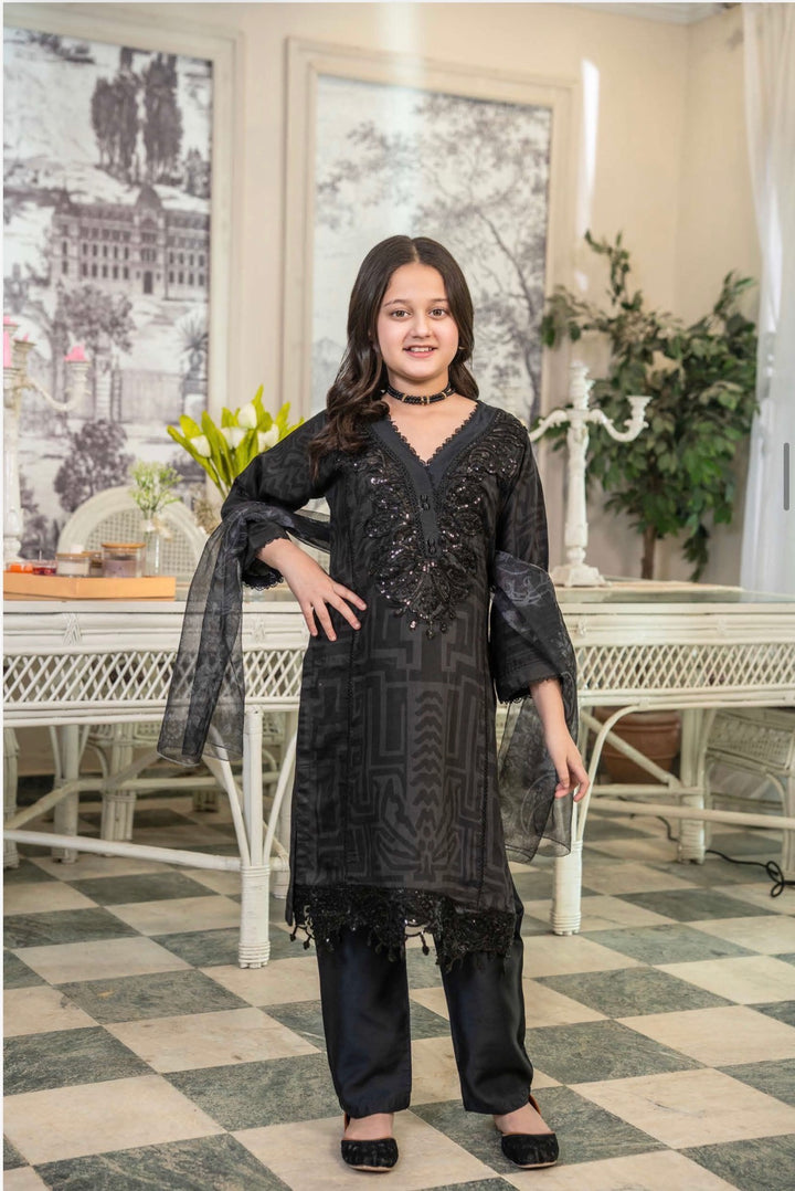 Embroidered And Fully Printed Ready To Wear Suit -Mother And Daughter  - Festive Wear 2026 - TT501