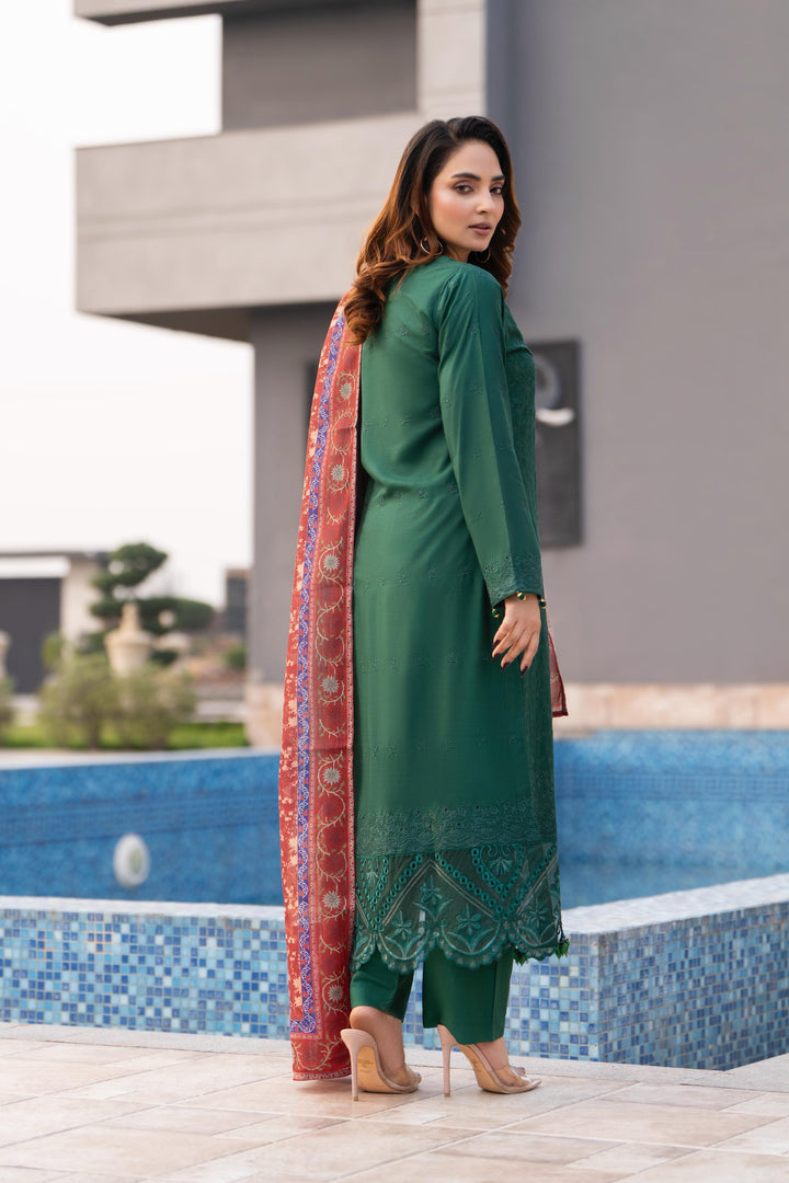 New Azal Festive Wear Silk Viscose Chikankari Suit 2026 Collection - RA109