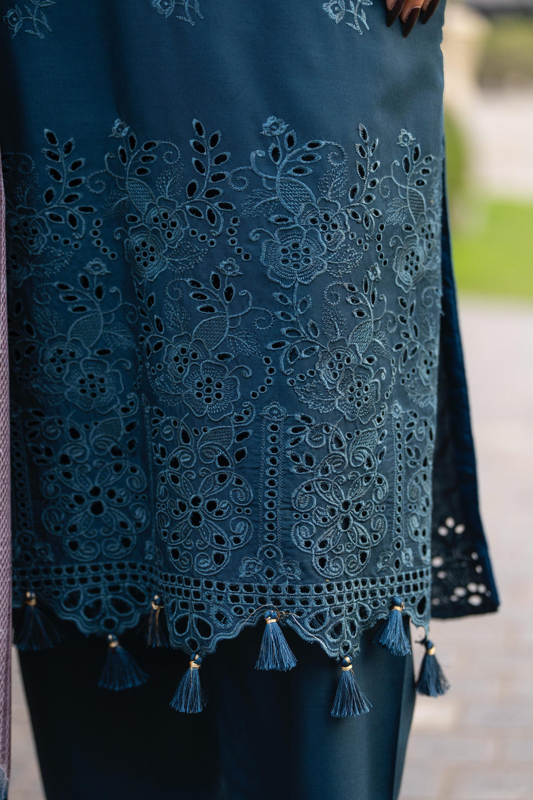 New Azal Festive Wear Silk Viscose Chikankari Suit 2026 Collection - RA105