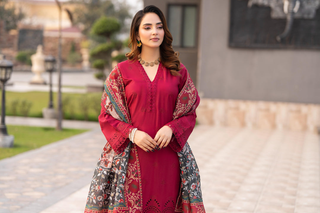 New Azal Festive Wear  Silk Viscose Chikankari Suit 2026 Collection - RA106