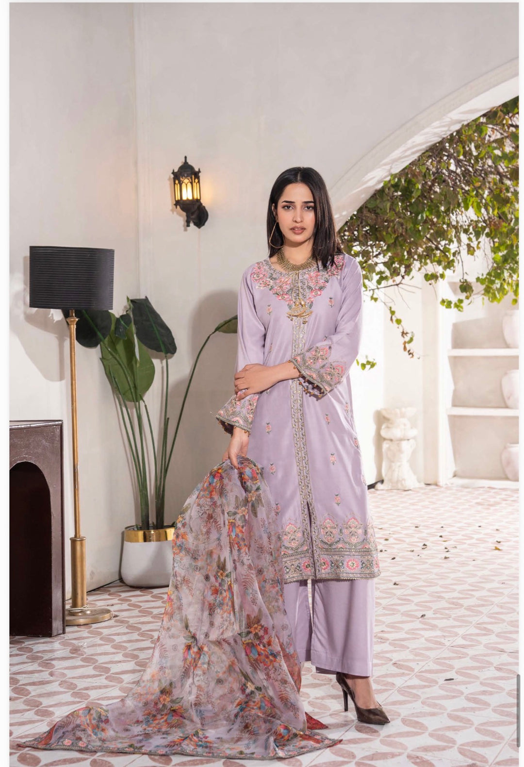 Haya " Embroidered Suit | 2026 Asian Clothes | Eid Collection RAN14