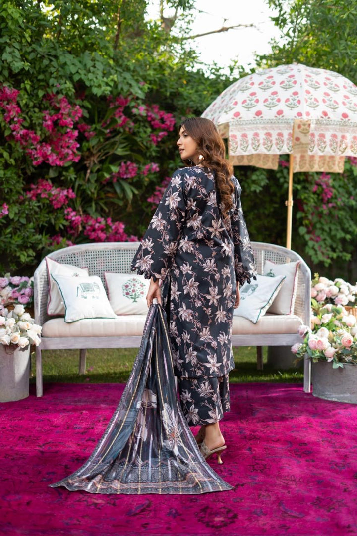 3 Piece Ready To Wear Suit - Summer Lawn Suit