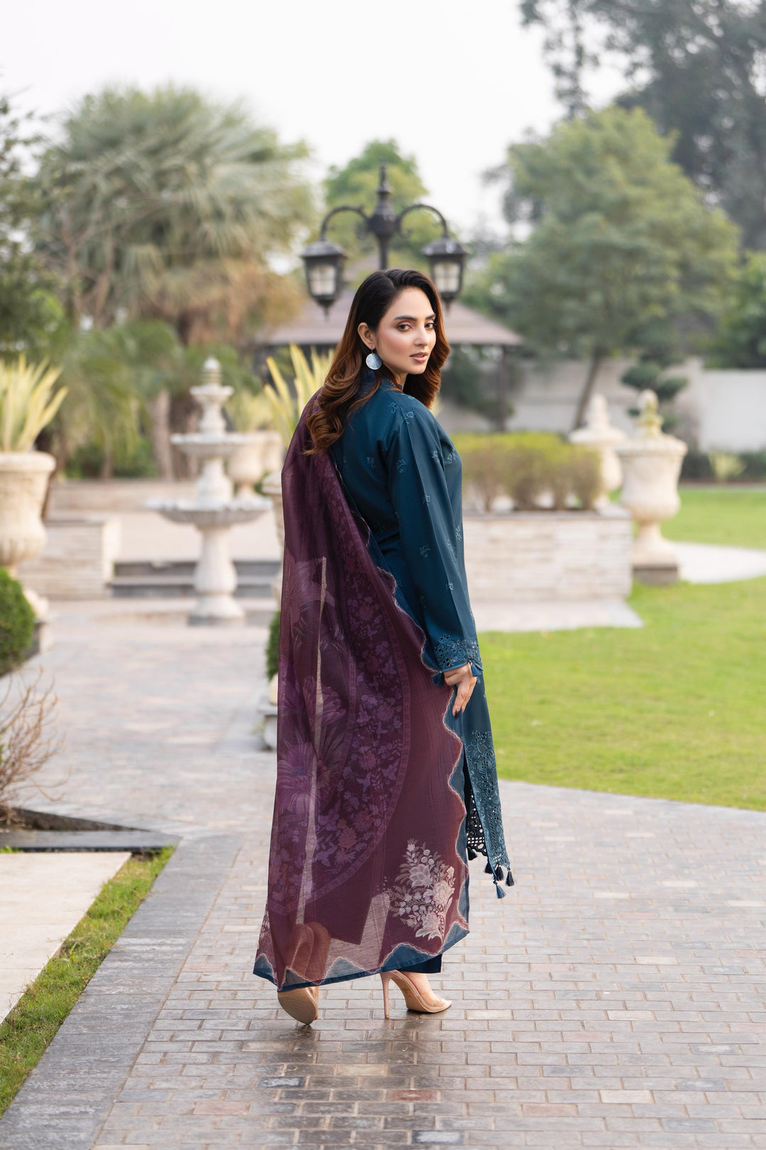 New Azal Festive Wear Silk Viscose Chikankari Suit 2026 Collection - RA105