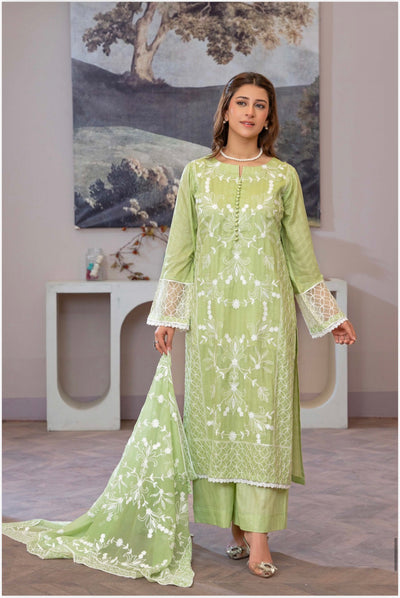 RA125 -Lehar Premium Embroidered Lawn Suit- 2026-
