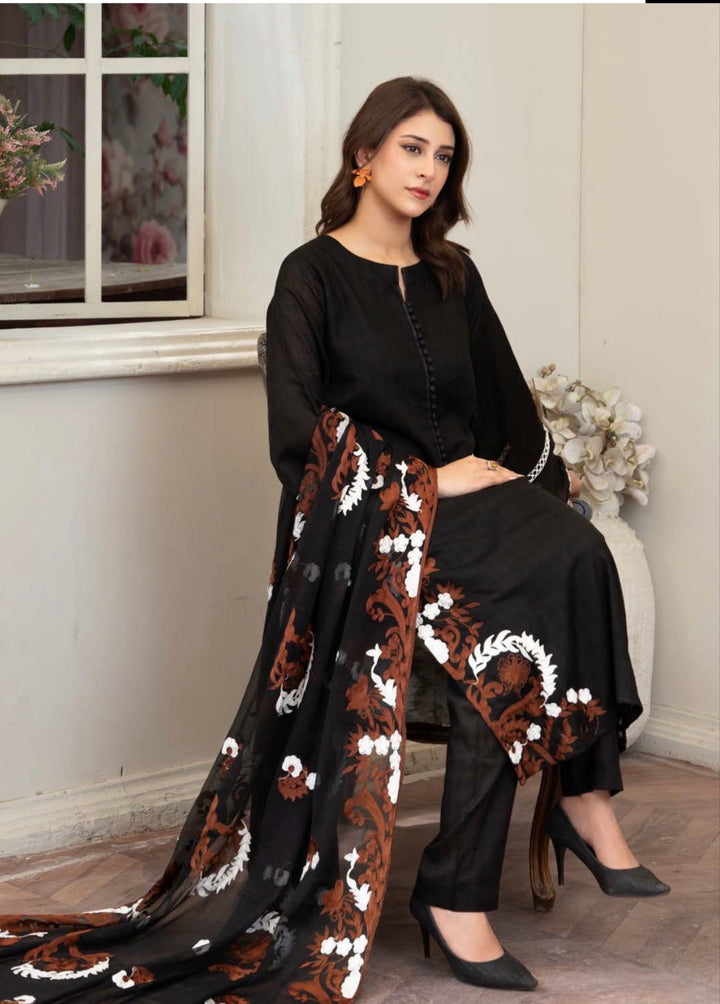 RA120- Lehar Premium Embroidered Lawn Suit- 2026-