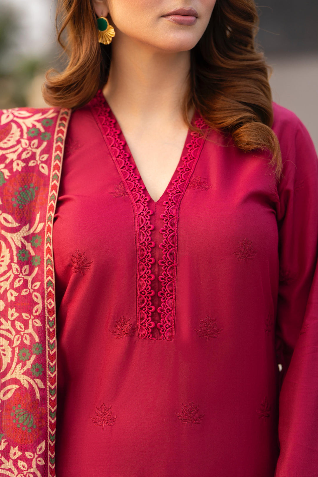 New Azal Festive Wear  Silk Viscose Chikankari Suit 2026 Collection - RA106