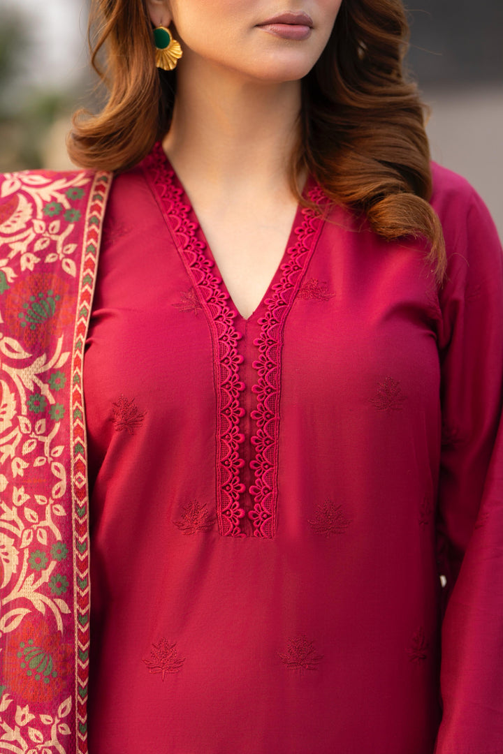 New Azal Festive Wear  Silk Viscose Chikankari Suit 2026 Collection - RA106