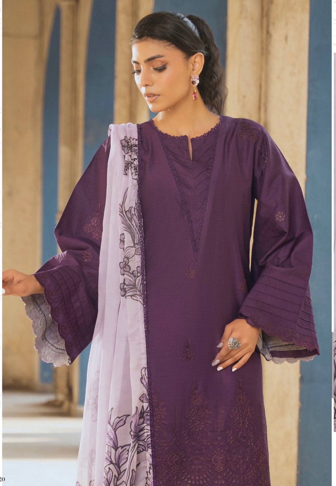 Noor-E- Iftar  Ready To Wear Embroidered Suit-Festive Wear 2026 TT305