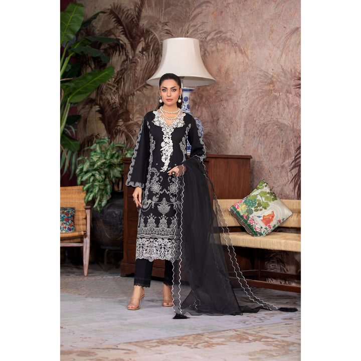 Branded 3 Pc Ready To Wear Suit Viscose