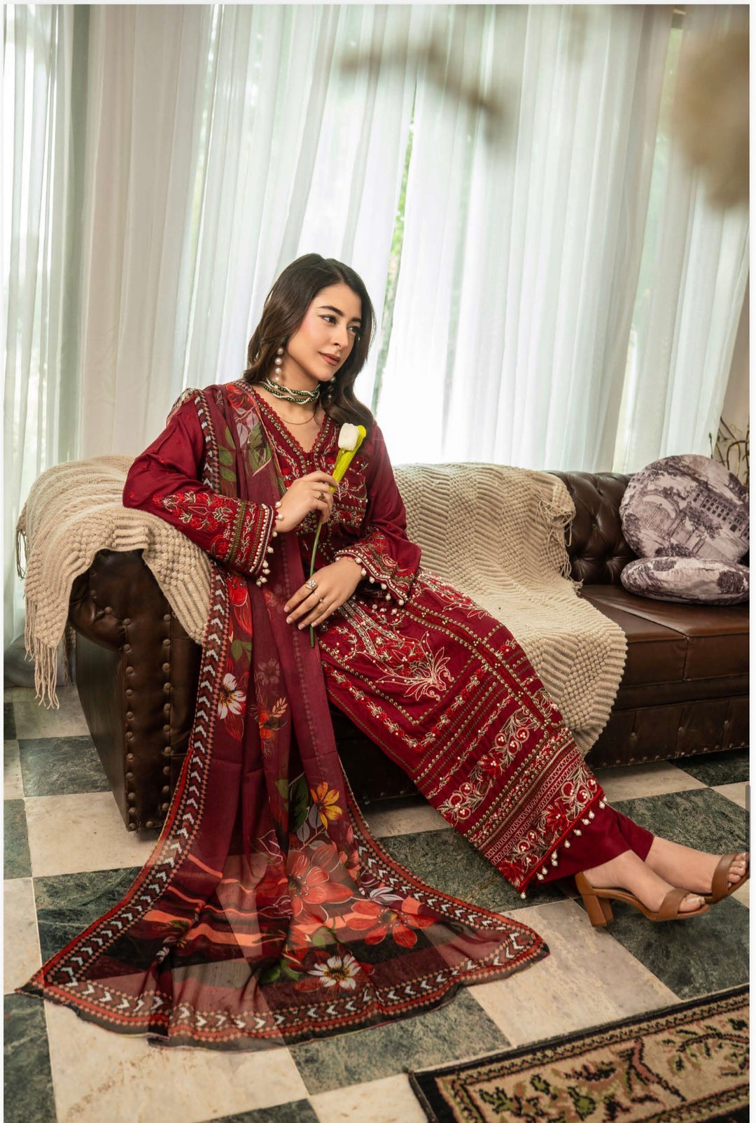 ‘Hoorain’ Ready To Wear Embroidered Suit-Festive Eid Collection 2026 TT202