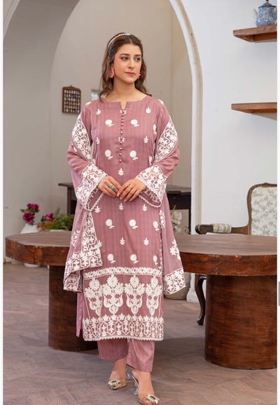 RA124 -Lehar Premium Embroidered Lawn Suit- 2026-