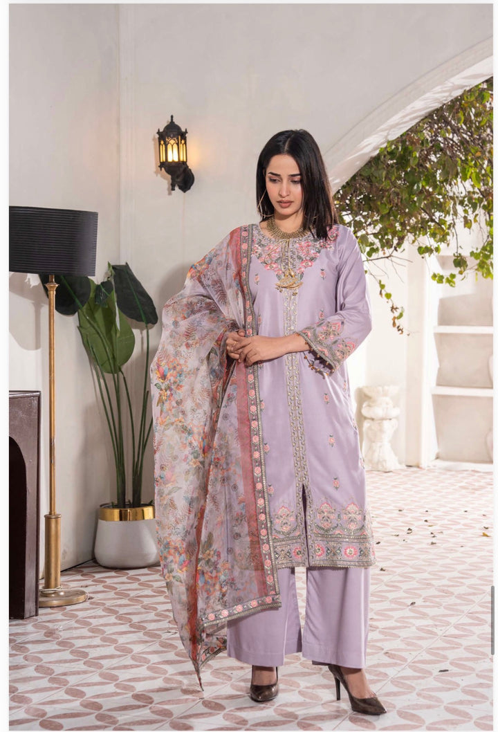 Haya " Embroidered Suit | 2026 Asian Clothes | Eid Collection RAN14