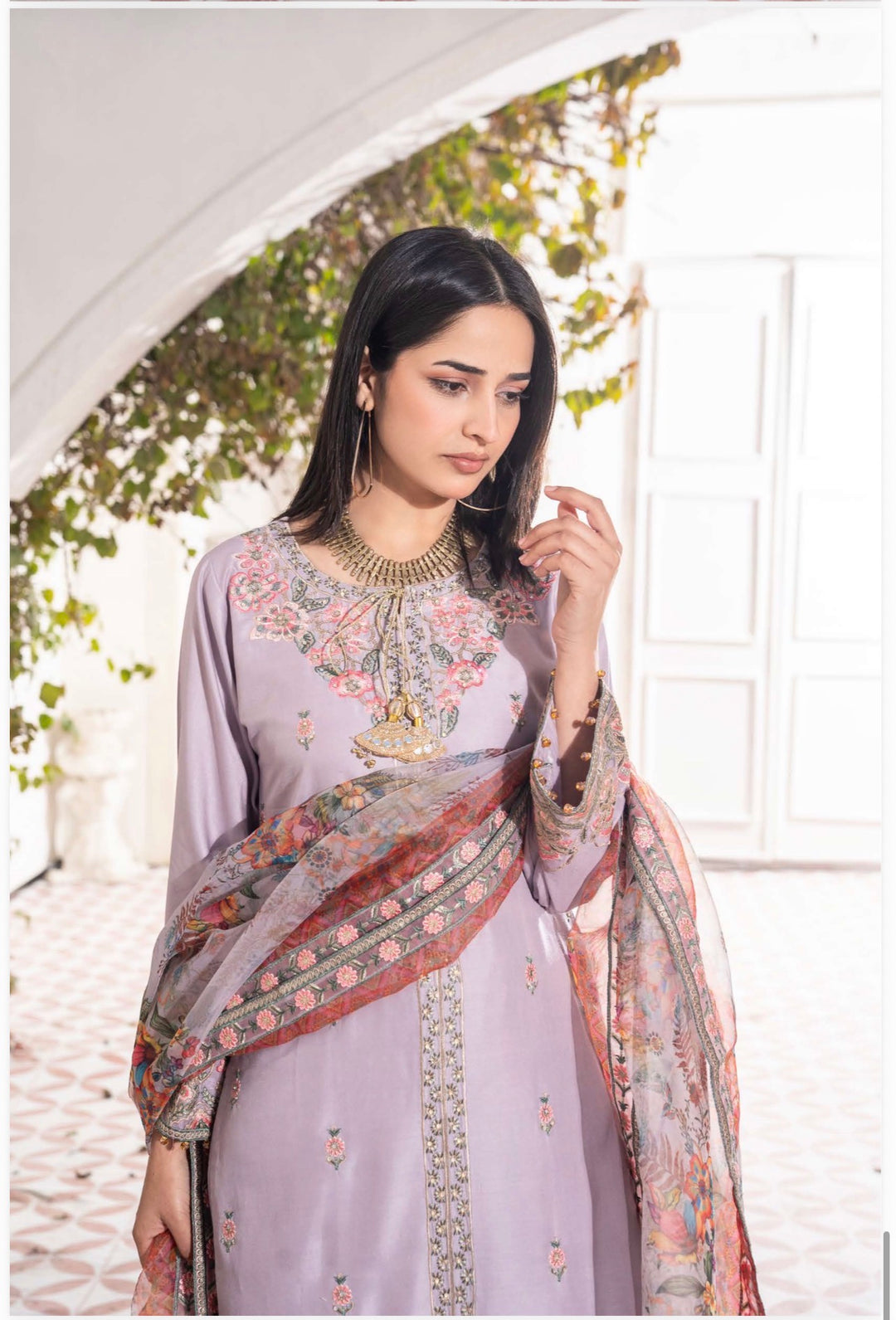 Haya " Embroidered Suit | 2026 Asian Clothes | Eid Collection RAN14