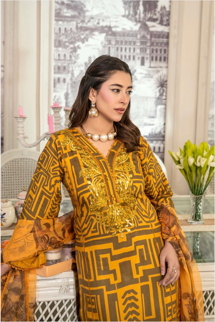 Embroidered  And Fully Printed Ready To Wear Suit -Mother And Daughter  - Festive Wear 2026 - TT500