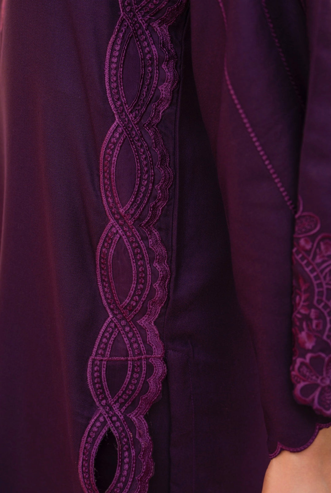 3 Pc Ready To Wear Dhanak  Suit With Winter Shawl - Raniya.H -RA-10-