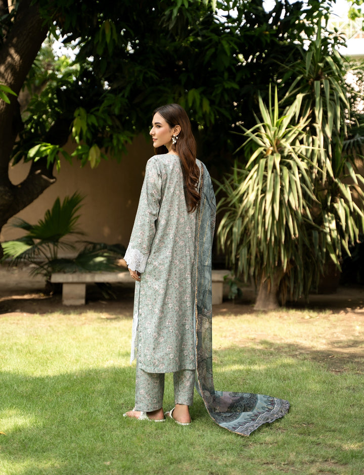 Branded  3 Piece  Ready To Wear Suit -Lawn Suit