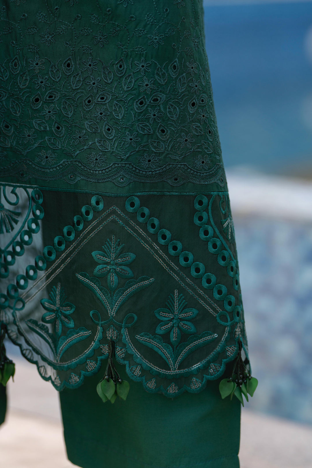 New Azal Festive Wear Silk Viscose Chikankari Suit 2026 Collection - RA109