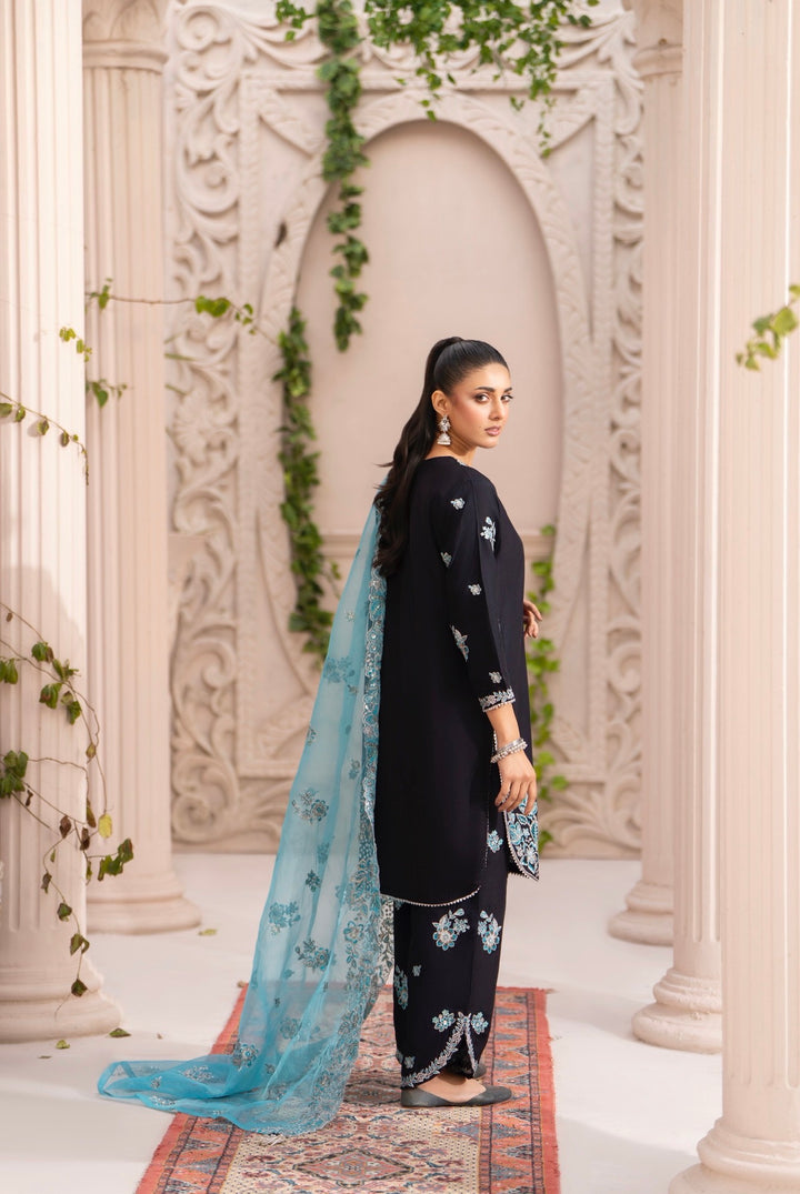 New 3 Pc Ready To Wear Embroidered Suit -Eid Collection  2026 - Raniya.H -RA91