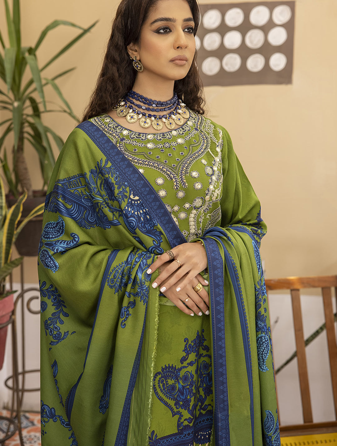 Zohra Laxury 3 Piece  Stitched [Dhanak]